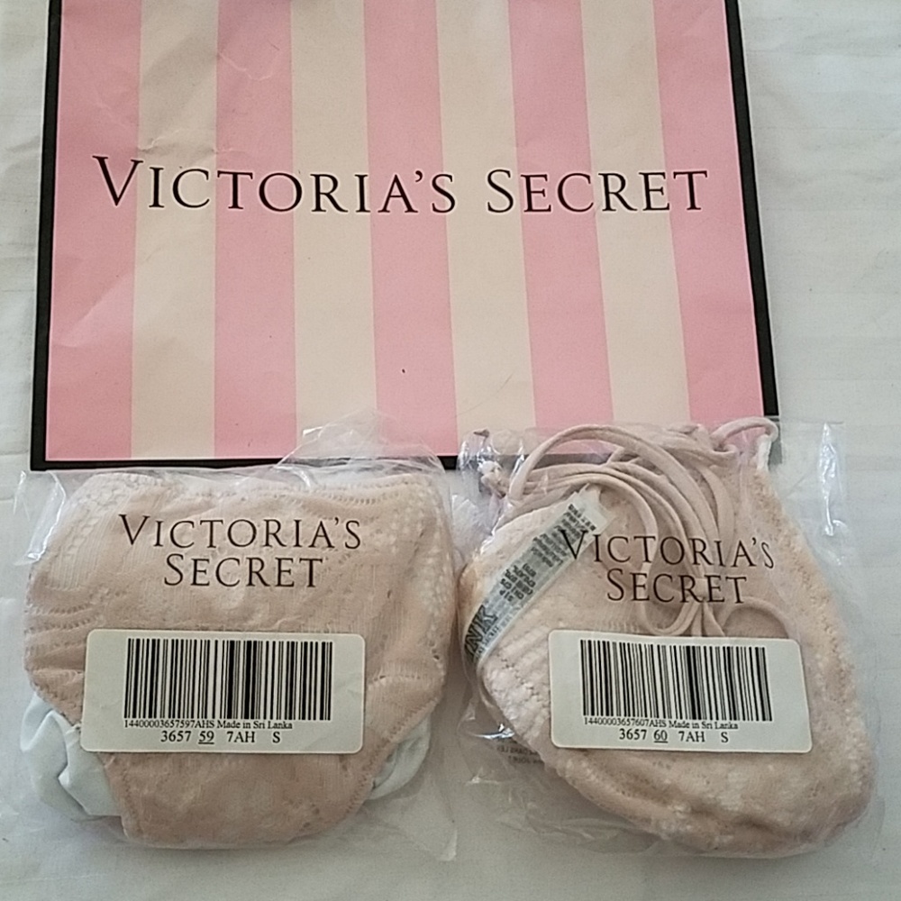Victoria's Secret PINK Small Crochet Bikini